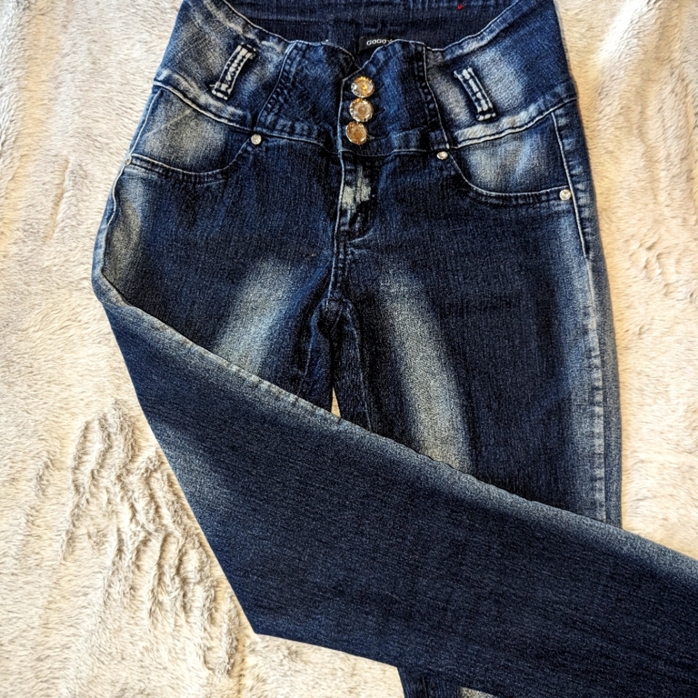 GOGO JEANS WITH BLING